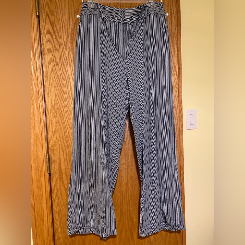 Striped Wide Leg Pants